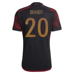 Julian Brandt #20 Alemania Camiseta de Visita Mundial 2022