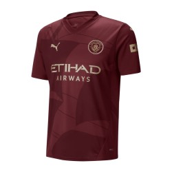 Camiseta de tercer lugar de hombres Manchester City 2024/25