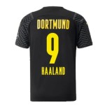 Camiseta de visitante HAALAND BVB Borussia Dortmund 2021/22 para mujeres