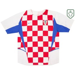 Camiseta retro local Croacia 2002/04 para hombre Camiseta retro local Croacia 2002/04 para hombre