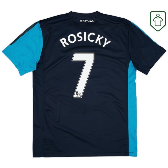 Camiseta retro visitante hombre Arsenal 2011/12 Rosicky #7 Camiseta retro visitante hombre Arsenal 2011/12 Rosicky #7