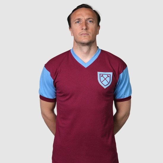 Camiseta Retro Bobby Moore Primera West Ham United Infantil 1958 #6 Camiseta Retro Bobby Moore Primera West Ham United Infantil 1958 #6