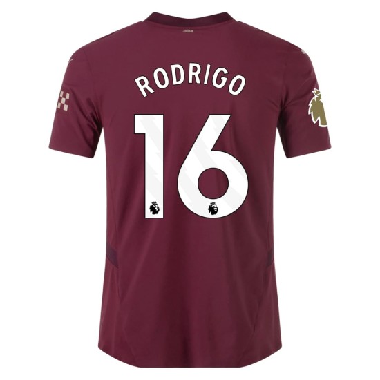 Camiseta tercera RODRIGO Manchester City 2024/25 para mujeres