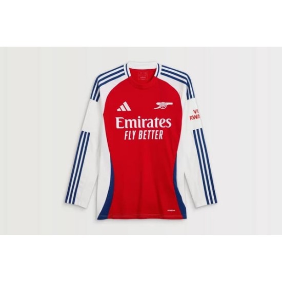 Camisa de casa de manga larga para hombre Arsenal 2024/25
