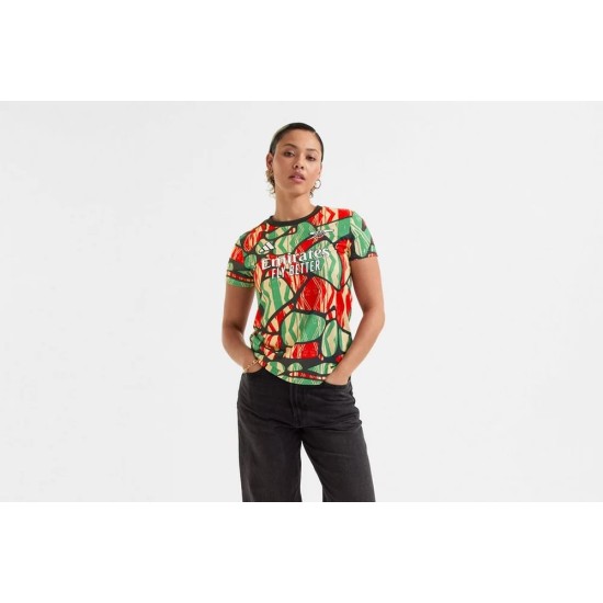 Camisa de prepartido de tercera equipación para mujer Arsenal 2024/25
