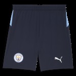 Pantalones Cortos Locales Negros Manchester City 2025/26 Hombre