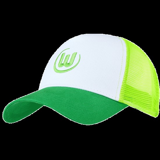 VfL Wolfsburg Gorro Trucker – Blanco