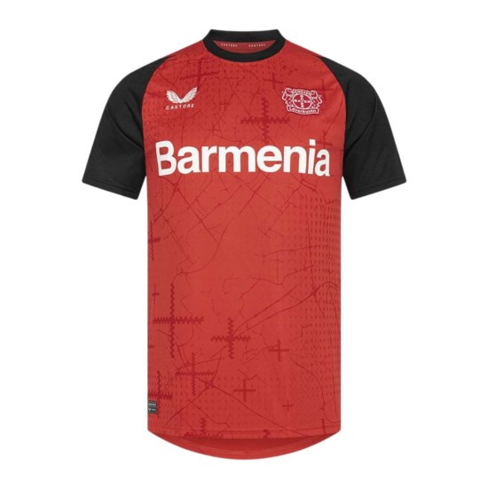 Camiseta Home Bayer 04 Leverkusen 2024/25 para hombre Camiseta Home Bayer 04 Leverkusen 2024/25 para hombre