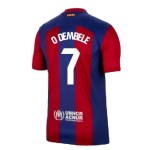 Camiseta de casa O.DEMBELE FC Barcelona 2023/24 para hombres Camiseta de casa O.DEMBELE FC Barcelona 2023/24 para hombres