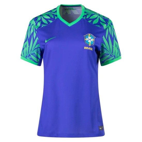 Camiseta Femenina Brasil de Visita 23/24