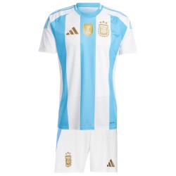 Camiseta+Pantalones Cortos Infantil Argentina de Local Copa América 2024