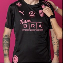Camiseta tercera Pink October para niños BK Häcken 2024