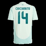 Javier Hernández Chicharito #14 México Camiseta de Visita Copa América 2024