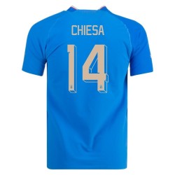 Federico Chiesa #14 Italia Camiseta de Local Mundial 2022