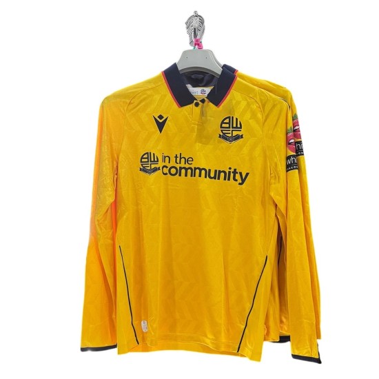 Camiseta tercera equipación de manga larga de mujer del Bolton Wanderers 2026/27 Camiseta tercera equipación de manga larga de mujer del Bolton Wanderers 2026/27