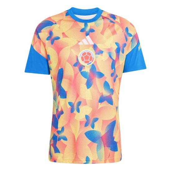 Camiseta de calentamiento local Mundial 2026 de Colombia para niños