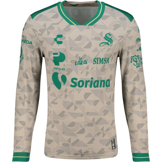 Camiseta visitante de manga larga del Santos Laguna 2025/26 para hombre