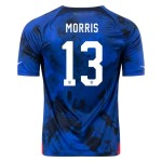Jordan Morris #13 USMNT Camiseta de Visita Mundial 2022 Jordan Morris #13 USMNT Camiseta de Visita Mundial 2022