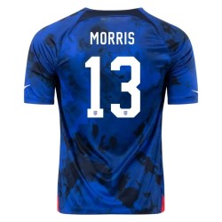 Jordan Morris #13 USMNT Camiseta de Visita Mundial 2022