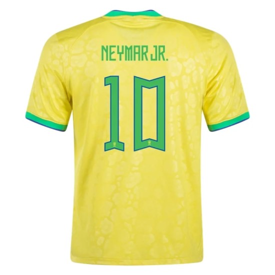 Neymar #10 Brasil Camiseta de Local Mundial 2022