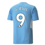 Camiseta de casa G.JESUS Manchester City 2021/22 para hombres Camiseta de casa G.JESUS Manchester City 2021/22 para hombres