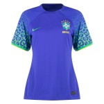Camiseta Femenina Brasil de Visita Mundial 2022 Camiseta Femenina Brasil de Visita Mundial 2022