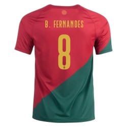 Bruno Fernandes #8 Portugal Camiseta de Local Mundial 2022