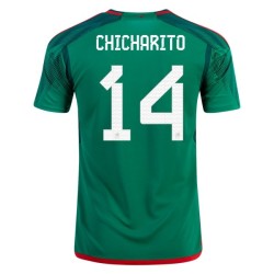 Javier Hernández Chicharito #14 México Camiseta de Local Mundial 2022