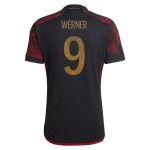Timo Werner #9 Alemania Camiseta de Visita Mundial 2022