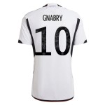 Serge Gnabry #10 Alemania Camiseta de Local Mundial 2022