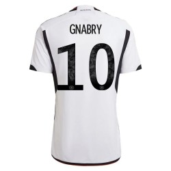 Serge Gnabry #10 Alemania Camiseta de Local Mundial 2022