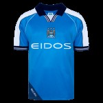 Camiseta Retro de Casa Manchester City Infantil 2000