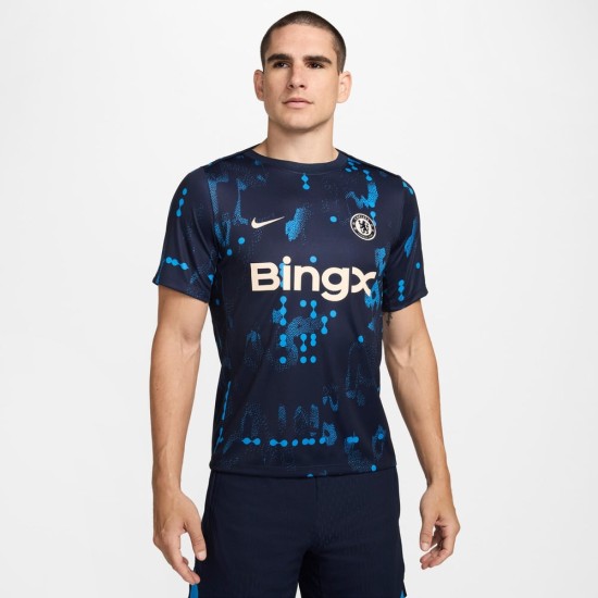 Camisa de prepartido de tercera equipación para hombre Chelsea 2024/25