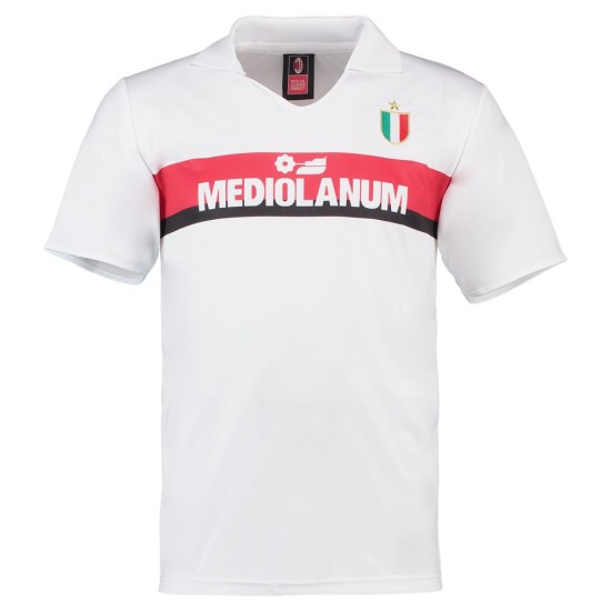 Camiseta retro Milan 1988 visitante para hombre