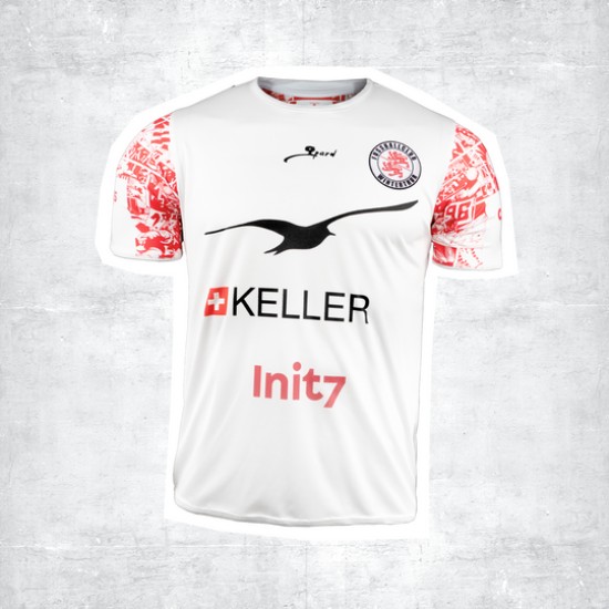 Niños FC Winterthur 2025/26 Camiseta Visitante - Blanca