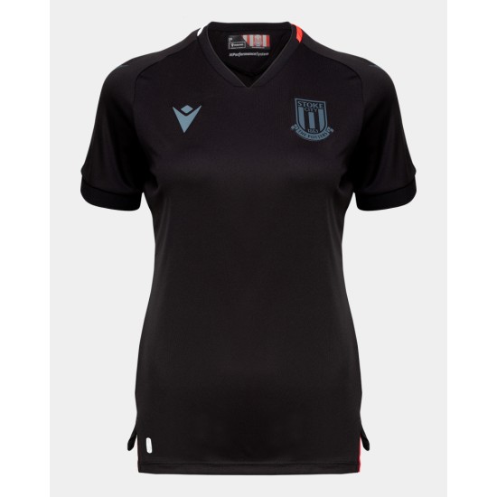 Camiseta Visitante sin Patrocinador de Stoke City 2024/25 para Mujeres
