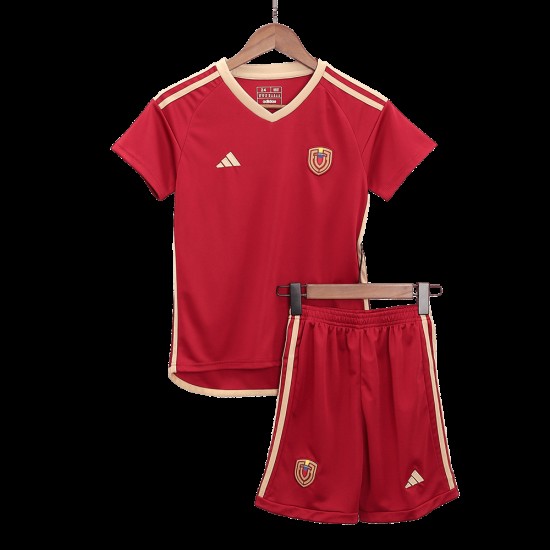 Camiseta+Pantalones Cortos Infantil Venezuela de Local Copa América 2024