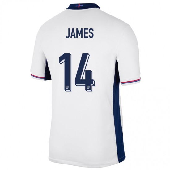 Camiseta de casa JAMES Inglaterra 2024/25 para hombres