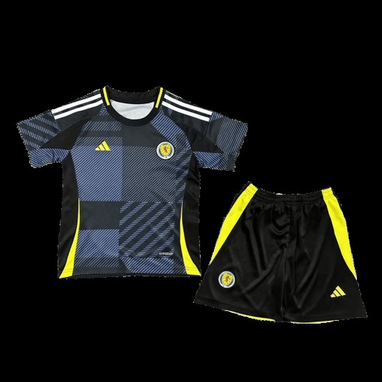 Camiseta+Pantalones Cortos Infantil Escocia de Local EURO 2024