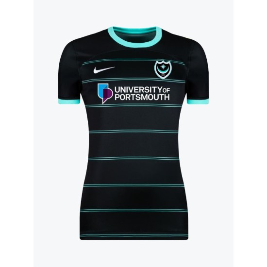 Camiseta Visitante de Portsmouth 2024/25 para Mujeres Camiseta Visitante de Portsmouth 2024/25 para Mujeres