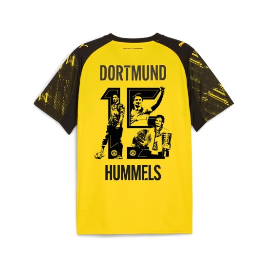 Camiseta Hummels Primera Equipo 2025/26 BVB Borussia Dortmund para Hombre #15 Camiseta Hummels Primera Equipo 2025/26 BVB Borussia Dortmund para Hombre #15