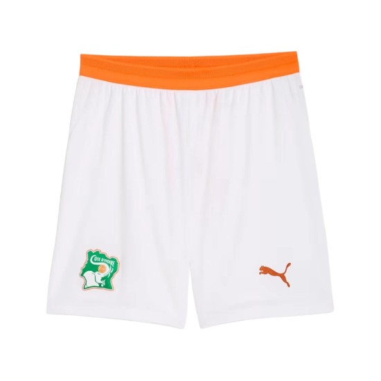 Shorts infantil Costa de Marfil 2026 Copa del Mundo visitante