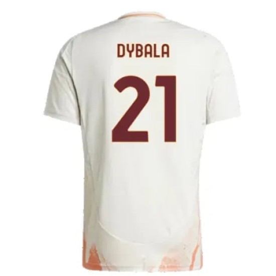 Camiseta de visitante DYBALA Roma 2024/25 para mujeres