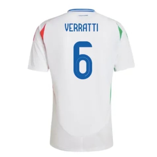 Camiseta de visitante VERRATTI Italia 2024/25 para hombres