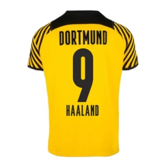 Camiseta de casa HAALAND BVB Borussia Dortmund 2021/22 para mujeres