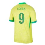Camiseta de casa G.JESUS Brasil 2024 para mujeres