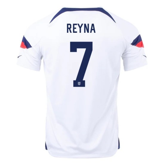 Giovanni Reyna #7 USMNT Camiseta de Local Mundial 2022