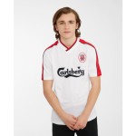 Camiseta retro visitante Liverpool 1998/99 de hombre