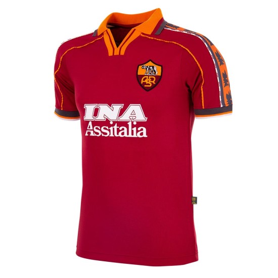 Camiseta retro local Roma 1998/99 de hombre