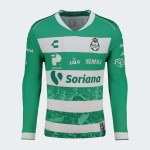 Camiseta local de manga larga del Santos Laguna 2025/26 para mujer Camiseta local de manga larga del Santos Laguna 2025/26 para mujer